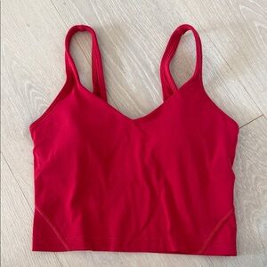 Lululemon red align tank